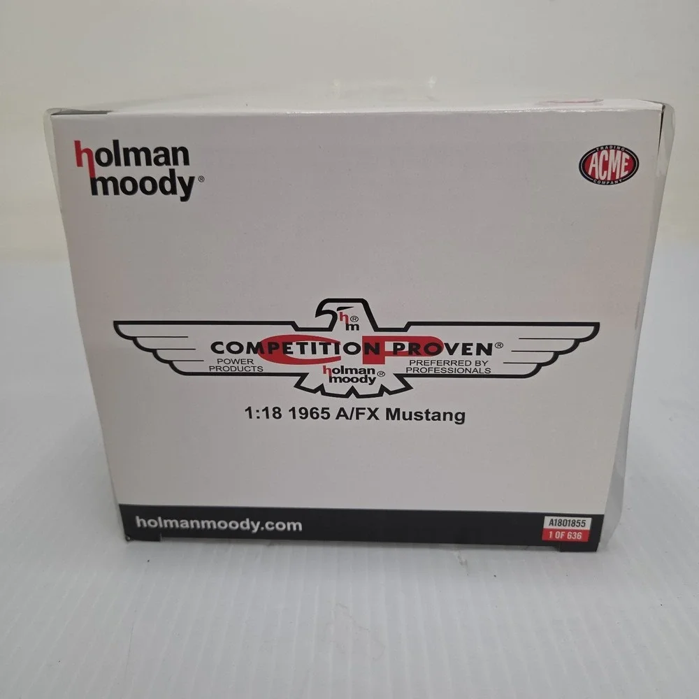 1965 Ford Mustang A/FX Red Holman Moody Paul Norris Limited Edition to 636 1/18